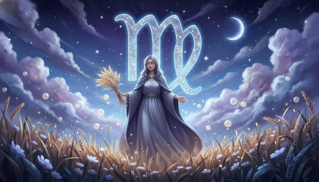cung mọc xử nữ virgo rising cô gái và ký hiệu cung xử nữ