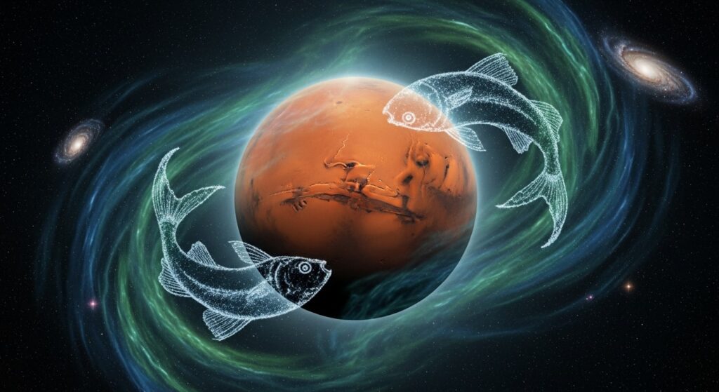 sao hoả song ngư mars song ngư hình hai con cá bơi quanh sao hoả mars in pisces