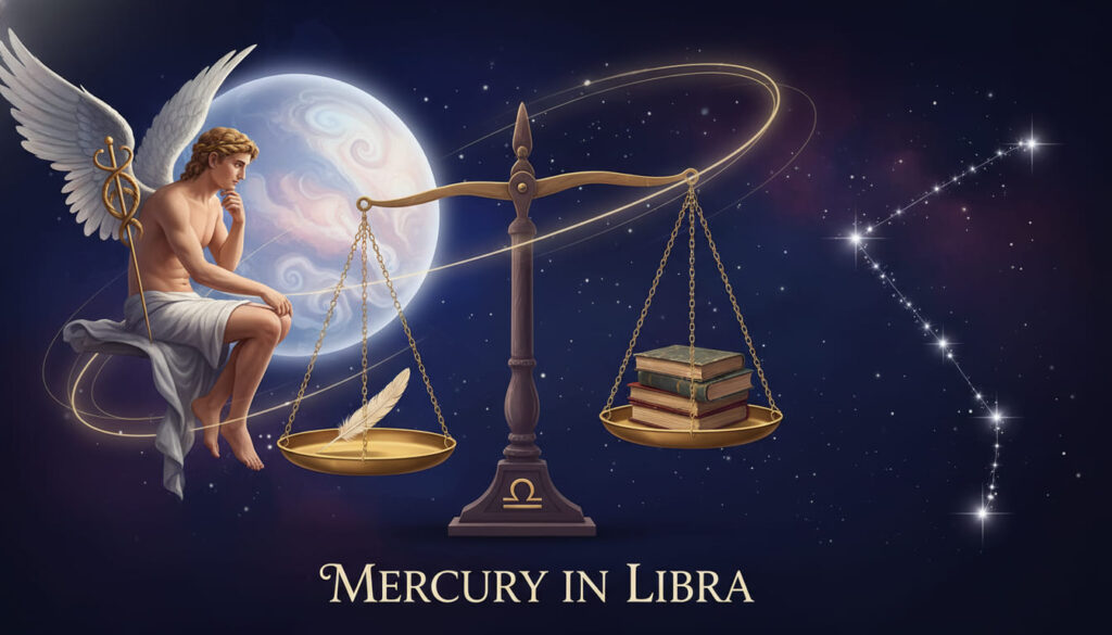 hình cán cân cân quyển sách mercury thiên bình mercury libra