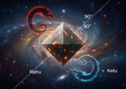 Mercury vuông góc La Hầu Kế Đô trong bản đồ sao cá nhân Mercury square North Node mercury vuông la hầu