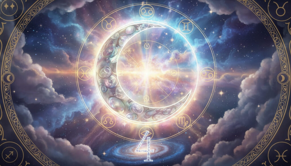 moon nhà 4 moon in 4th house moon và số 4