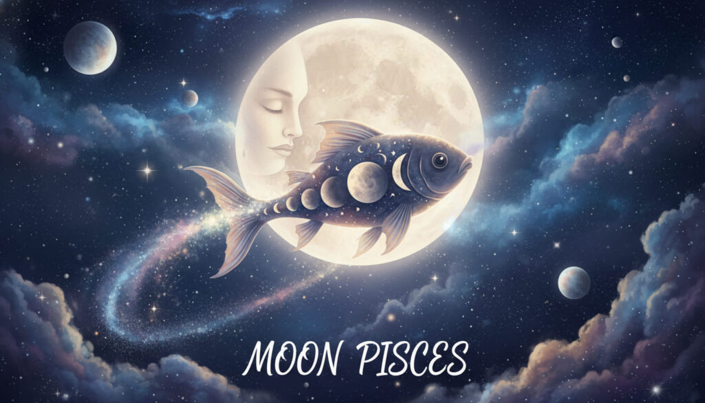 moon song ngư moon in pisces con cá và mặt trăng