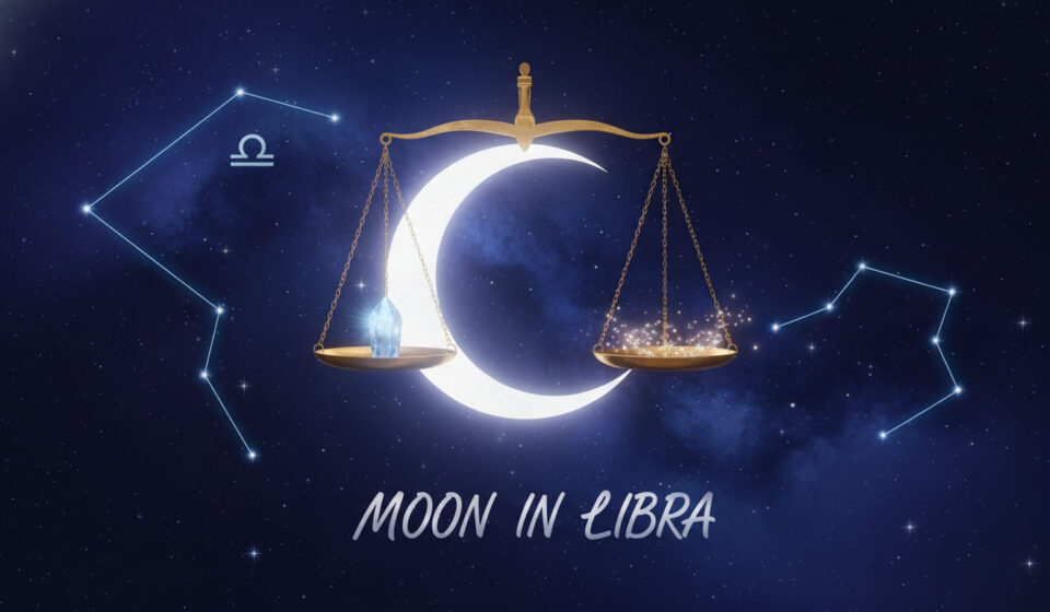 Moon Thiên Bình: Từ Cân Bằng Tới Mất Cân Bằng moon thiên bình libra moon hình mặt trăng lưỡi liềm và cán cân