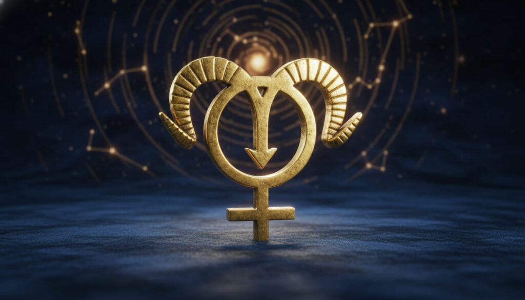venus bạch dương venus in aries biểu tượng venus và sừng cừu