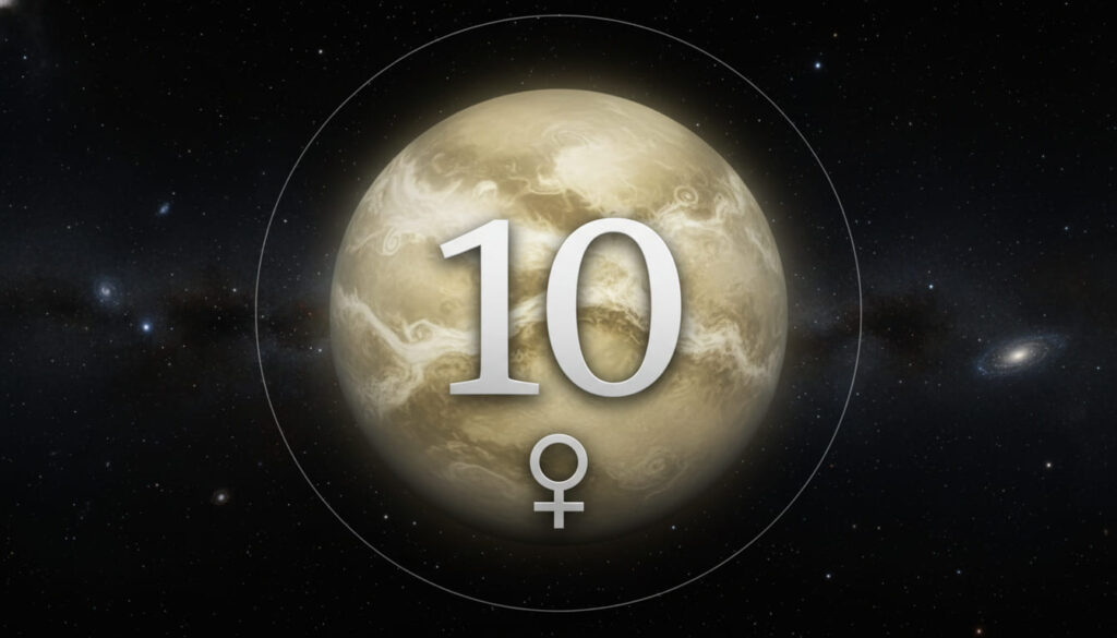 venus nhà 10 venus in the 10th house sao kim và số 10 ở giữa