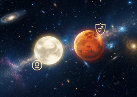 Venus trùng Mars trong bản đồ sao cá nhân venus trung mars venus conjunct mars synastry iu