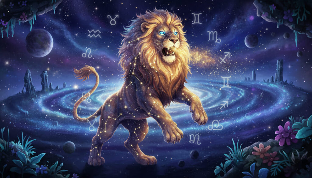 cung mọc sư tử leo rising con sư tử và ký hiệu 12 chòm sao