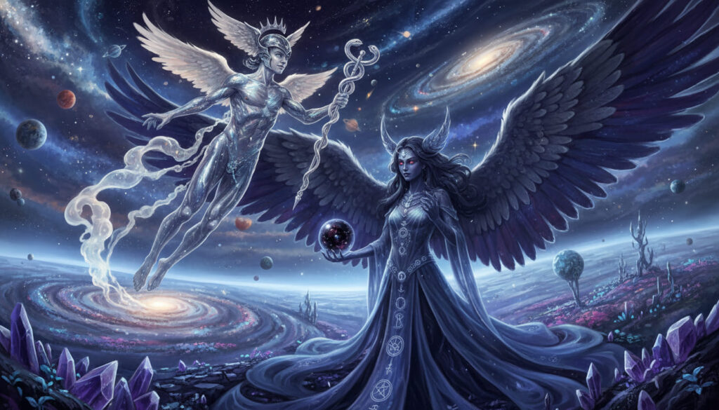 mercury trùng lilith Mercury Conjunct Lilith ảnh 2 cô gái