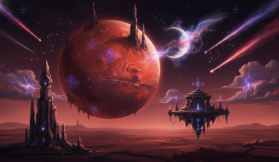 mars in the, sao hoả sao hoả trong các nhà sao hoả va mặt trăng