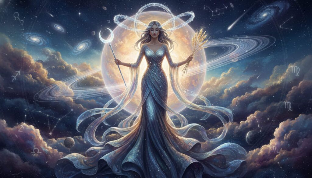 saturn in virgo sao thổ xử nữ  cô gái cầm đũa thần giang tay như tiên nữ