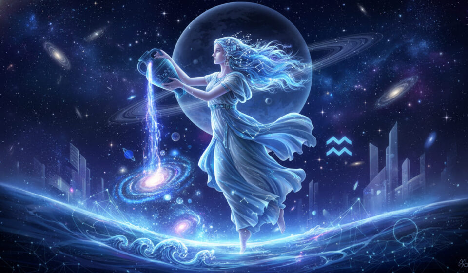 VENUS BẢO BÌNH sao kim bảo bình cô gái đổ bình nước
